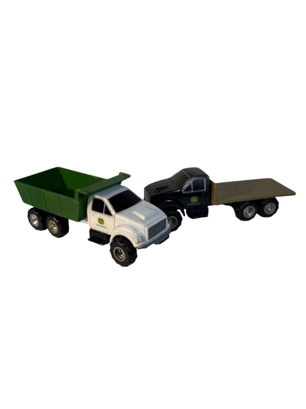 Ertl John Deere Die Cast Dump Truck & Flatbed Truck Set 1:64
